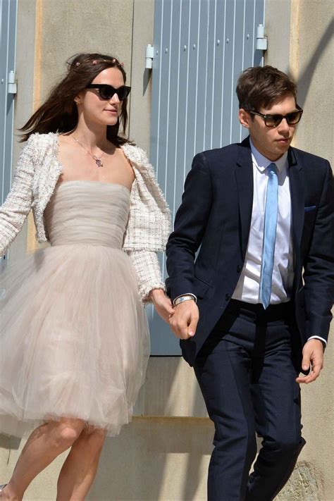 keira knightley chanel white dress|Keira Knightley wedding dress.